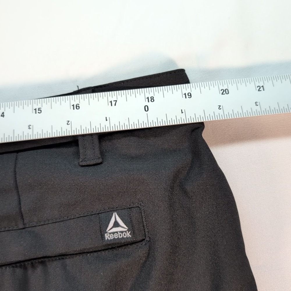 Reebok Mens Performance Pants Black 38x32 Golf Stretch Athletic - Picture 6 of 7
